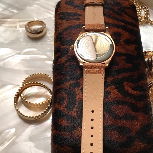 Bronzo Italia Black Spinel Dial LADIES WATCH - Picture 4 of 7